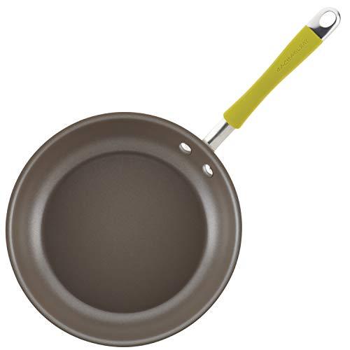 Rachael Ray 16344 12-Piece Aluminum Cookware Set, Agave Blue