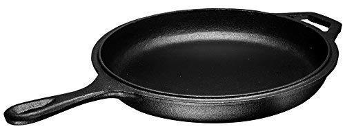 Ultimate Pre-Seasoned 2-In-1 Cast Iron Multi-Cooker – Heavy Duty 3 Quart Skillet and Lid Set, Versatile Healthy Design, Non-Stick Kitchen Cookware, Use As Dutch Oven Frying Pan (Pre-Seasoned)