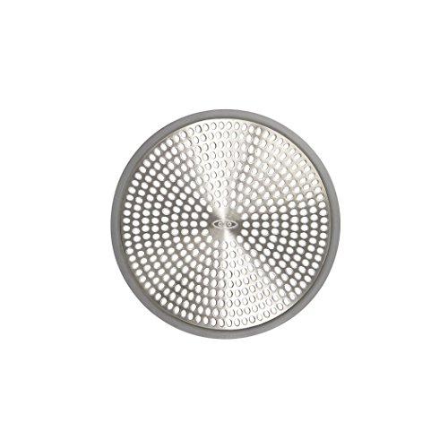 OXO Good Grips Easy Clean Shower Stall Drain Protector - Stainless Steel & Silicone