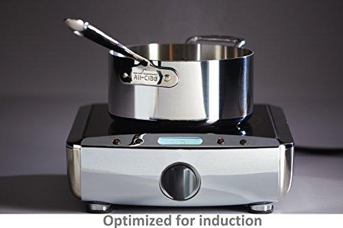 All-Clad 41126 Stainless Steel Fry Pan with Lid, Dishwasher Safe , Tri-Ply Bonded, 12 Inch Pan, Silver