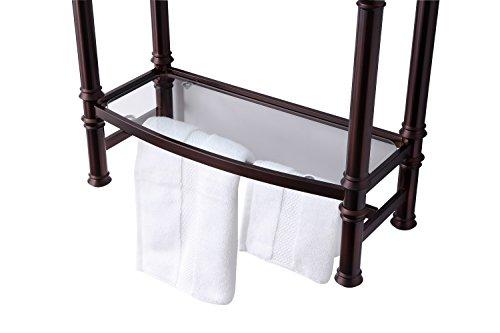 Best Living Monaco Wall Mount/Countertop Etagere Shelf, Oil Rubbed Bronze