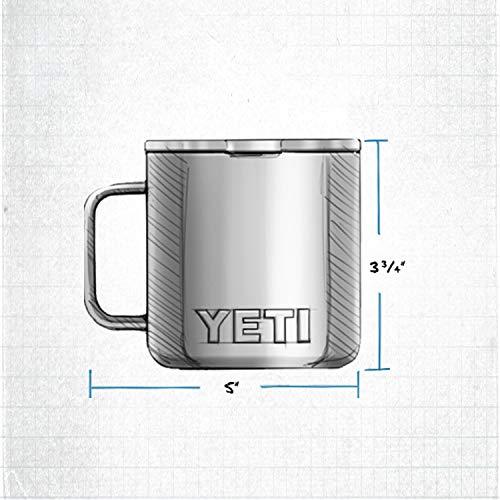 YETI Rambler 14 oz Stainless Steel Vacuum Insulated Mug with Lid