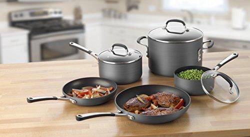Simply Calphalon Nonstick 10 Piece Cookware Set (SA10H)