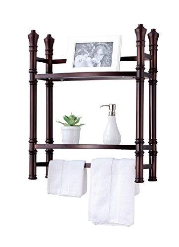 Best Living Monaco Wall Mount/Countertop Etagere Shelf, Oil Rubbed Bronze