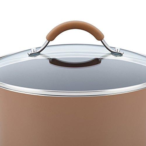 Rachael Ray 16344 12-Piece Aluminum Cookware Set, Agave Blue
