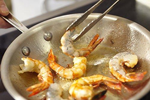 All-Clad 41126 Stainless Steel Fry Pan with Lid, Dishwasher Safe , Tri-Ply Bonded, 12 Inch Pan, Silver