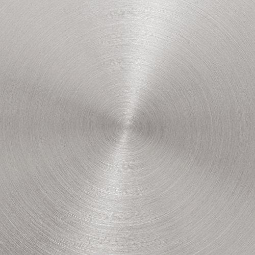 Stone & Beam Fry Pan With Lid, 12 Inch, Tri-Ply Stainless Steel