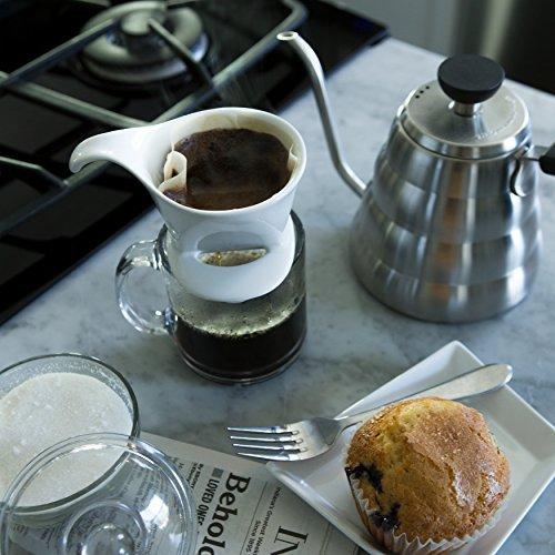 Pour Over Kettle Coffee Maker: Stainless Steel Gooseneck Drip Kettles for Ground Beans Hand Drip Coffees & Loose Leaf Tea - Barista Quality 1.2 liter by The Triumphant Chef