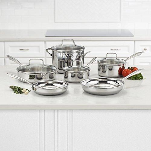 Cuisinart MCP-12N Multiclad Pro Stainless Steel 12-Piece Cookware Set