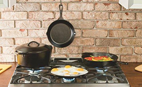 Lodge L8DD3 Cast Iron Dutch Oven, 5 qt,
