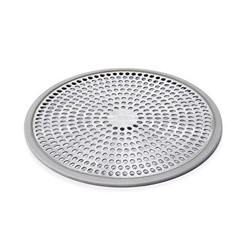 OXO Good Grips Easy Clean Shower Stall Drain Protector - Stainless Steel & Silicone