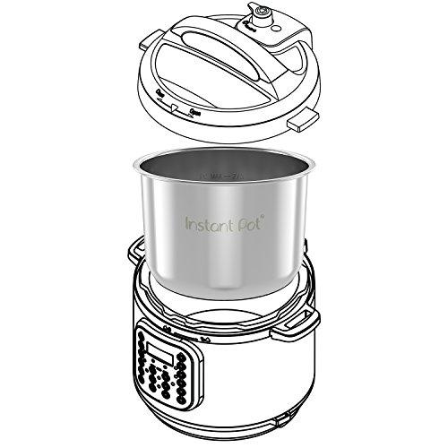 Instant Pot Stainless Steel Inner Cooking Pot - 6 Quart
