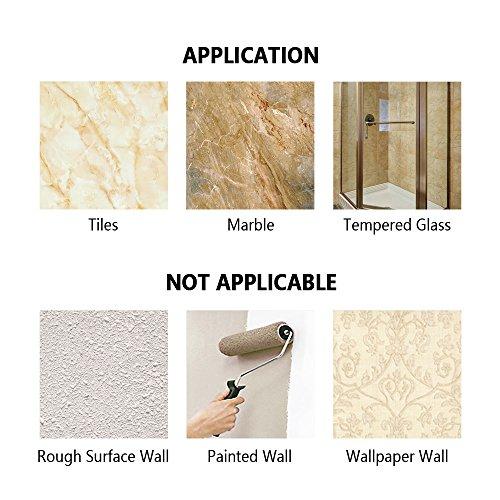 ODesign Adhesive Corner Bathroom Shelf Storage Wall Mounted Shower Caddy Shelf Organizer for Kitchen Toilet SUS 304 Stainless Steel No Drilling - 2 Pack
