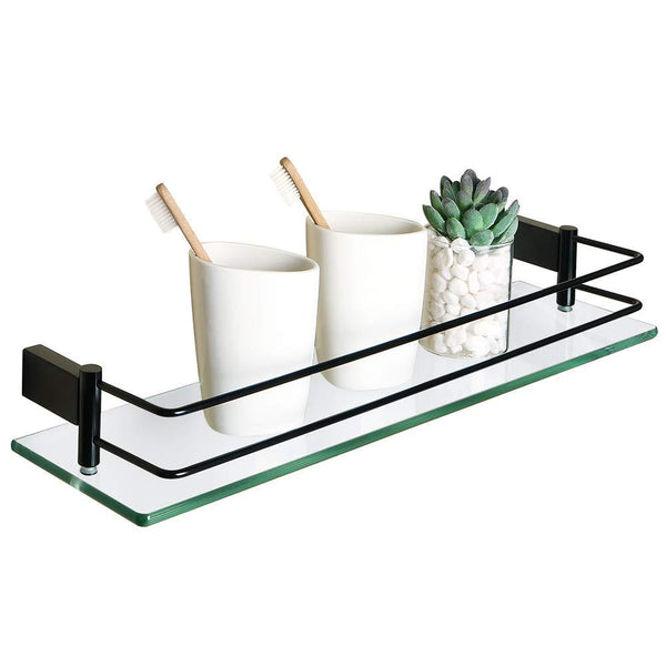 Alise Towel Rack Bathroom Folding Shelf with Swing Towel Bar and 5 Hooks Heavy Duty Wall Mount,SUS304 Stainless Steel Matte Black