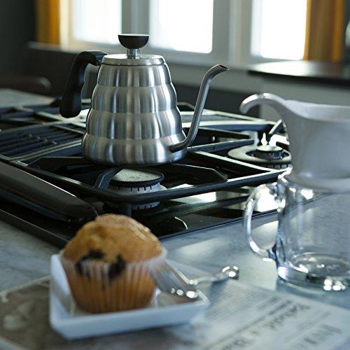 Pour Over Kettle Coffee Maker: Stainless Steel Gooseneck Drip Kettles for Ground Beans Hand Drip Coffees & Loose Leaf Tea - Barista Quality 1.2 liter by The Triumphant Chef