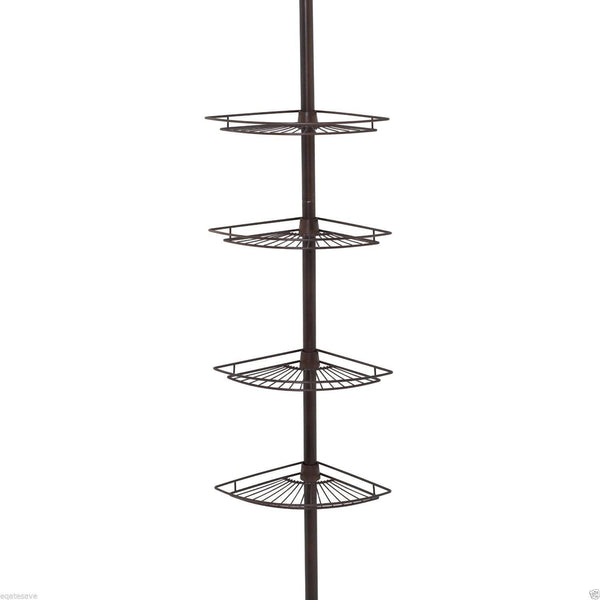 Shower Caddy Corner Shelf Organizer Bath Storage Bathroom Accessory Rack Holder