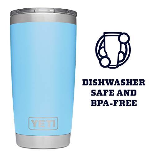 YETI Rambler 20 oz Stainless Steel Vacuum Insulated Tumbler w/MagSlider Lid