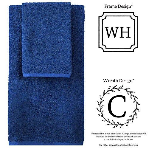 Bath Linens for Home, Office, and Gifts. Hotel Collection 100% USA Made Organic Cotton 2-Piece Wash Cloth Set - White - 13"X13" Super Absorbent