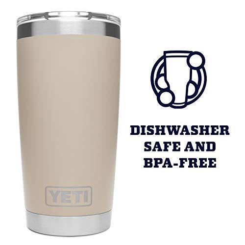 YETI Rambler 20 oz Stainless Steel Vacuum Insulated Tumbler w/MagSlider Lid