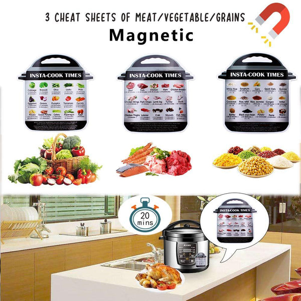 Instant Pot Accessories Set, 75 PCS Instant Pot Accessories Compatible with 5,6,8Qt - 60 Pcs Parchment Papers, 2 Steamer Baskets, Non-stick Springform Pan, Egg Rack, Egg Bites Mold, Kitchen Tong, Dish