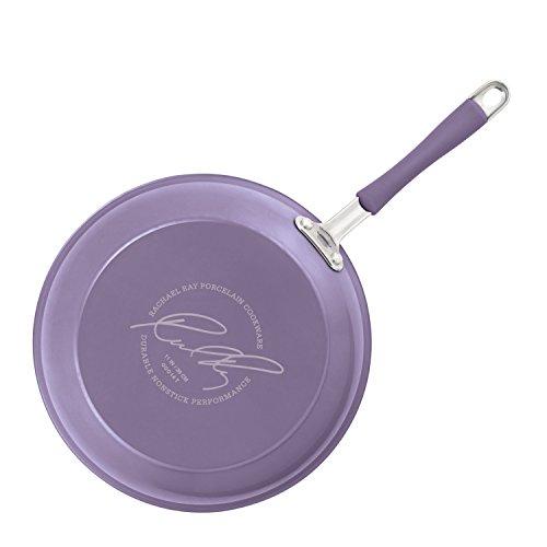 Rachael Ray 16344 12-Piece Aluminum Cookware Set, Agave Blue