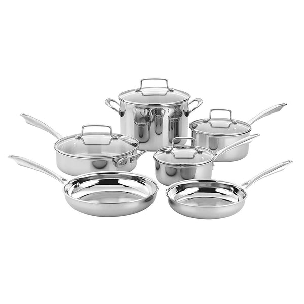 Cuisinart MCP-12N Multiclad Pro Stainless Steel 12-Piece Cookware Set