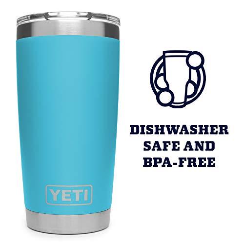 YETI Rambler 20 oz Stainless Steel Vacuum Insulated Tumbler w/MagSlider Lid