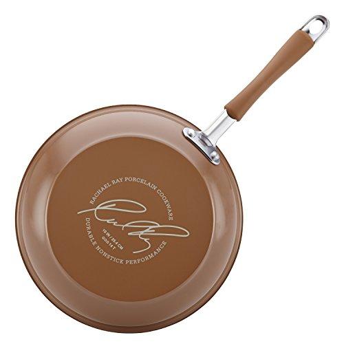 Rachael Ray 16344 12-Piece Aluminum Cookware Set, Agave Blue