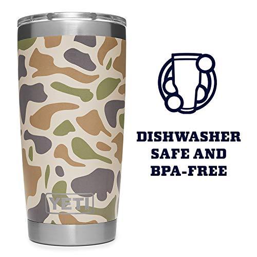 YETI Rambler 20 oz Stainless Steel Vacuum Insulated Tumbler w/MagSlider Lid