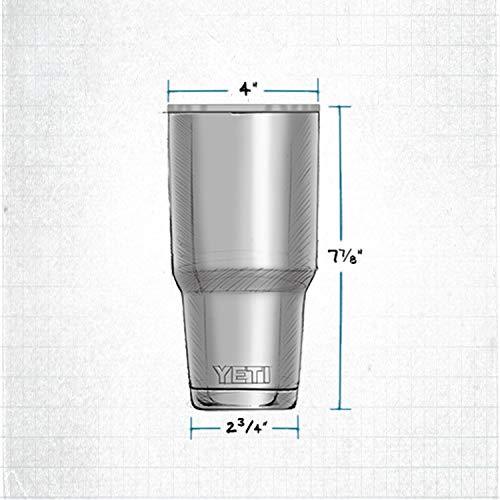 YETI Rambler 30 oz Stainless Steel Vacuum Insulated Tumbler w/MagSlider Lid, Black