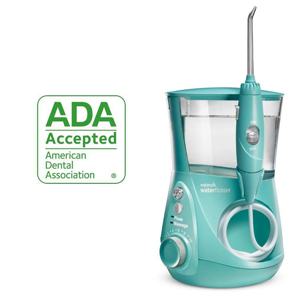 Waterpik Water Flosser Electric Dental Countertop Oral Irrigator For Teeth – Aquarius Professional, WP-660 White