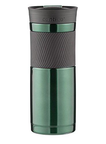 Contigo Stainless Steel Travel Mug | Vacuum-Insulated Coffee Mug | SNAPSEAL Byron Travel Mug, 24oz, Matte Black