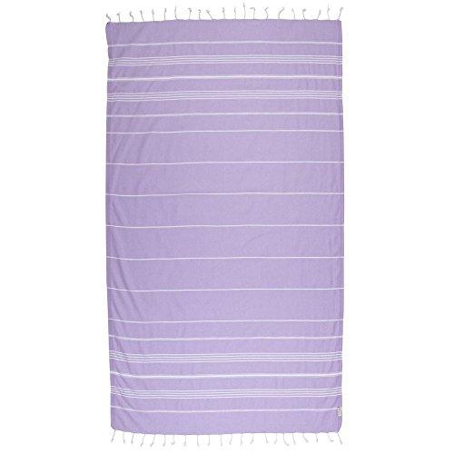 Turkish Bath and Beach Towel Set of 4 Variety Colors Classic Peshtemal 100% Cotton Oversized 39 X 70 Stylish Bath Beach Spa and Pool Towels