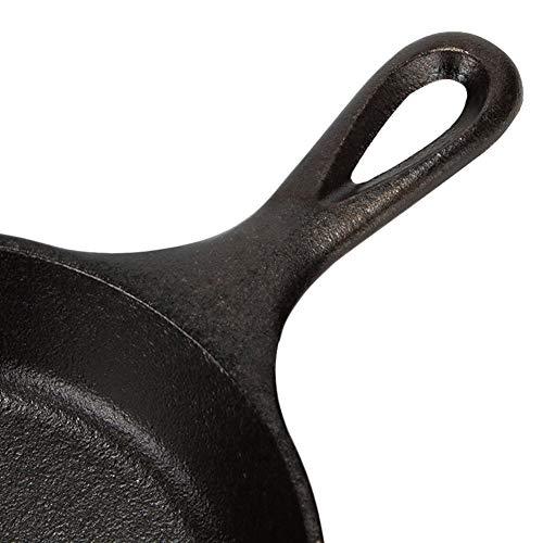 Lodge Cast Iron Skillet, Pre-Seasoned and Ready for Stove Top or Oven Use, 10.25", Black