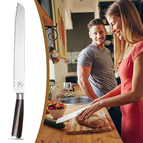 Imarku Pro Kitchen 8 Inch Chef's Knife High Carbon Stainless Steel Sharp Gyutou Knives Ergonomic Equipment