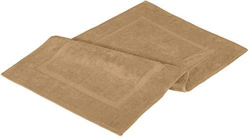 Utopia Towels Cotton Banded Bath Mats, 2 Pack (21 x 34 Inches), Grey