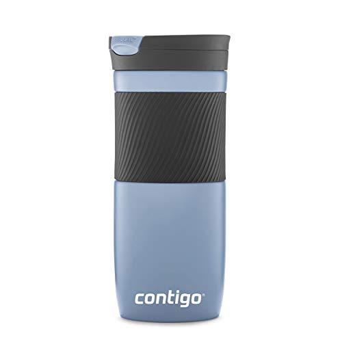 Contigo Stainless Steel Travel Mug | Vacuum-Insulated Coffee Mug | SNAPSEAL Byron Travel Mug, 24oz, Matte Black