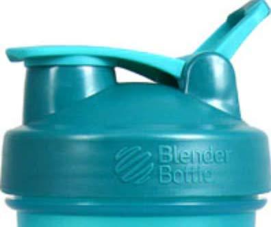 BlenderBottle Classic Loop Top Shaker Bottle, 20-Ounce, Full Color Black