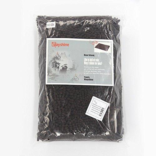 MAYSHINE Non Slip Contour Bath mat for Toilet | Soft Shaggy Chenille | Absorbent Water | Dry Fast | Machine-Washable | Perfect for Bathroom,Tub, and Shower (20"x24"Dark Gray)