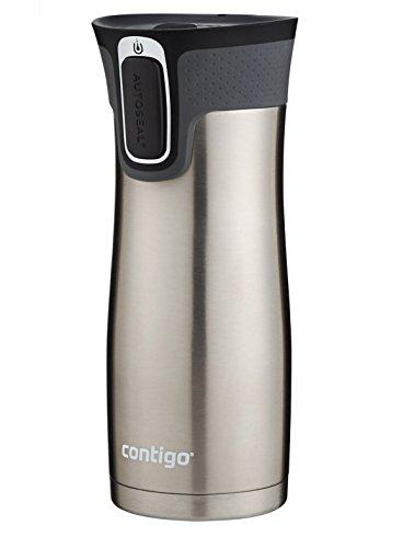 Contigo AUTOSEAL West Loop Stainless Steel Travel Mug , 16 oz., Black