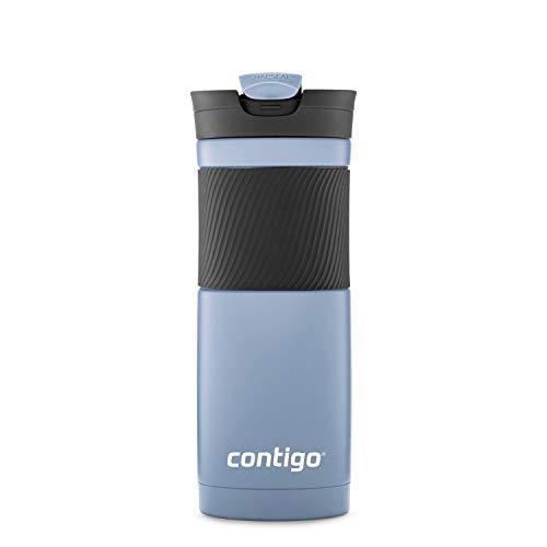 Contigo Stainless Steel Travel Mug | Vacuum-Insulated Coffee Mug | SNAPSEAL Byron Travel Mug, 24oz, Matte Black