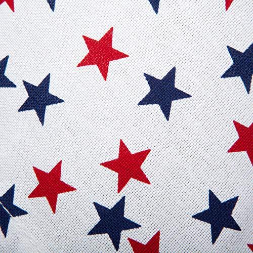 DII 14x74" Jute/Burlap Table Runner, 4th of July - Perfect for Independence Day, July 4th Party, Summer BBQ and Outdoor Picnics