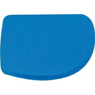 WIN-WARE flexible plastic Bowl Scraper - Rounded on one side for bowl scraping, flat on the other for scraping flat surfaces