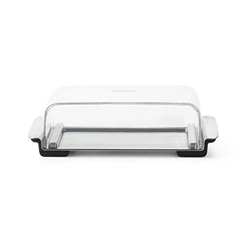 OXO 11122500 Good Grips Butter Dish, White/Clear