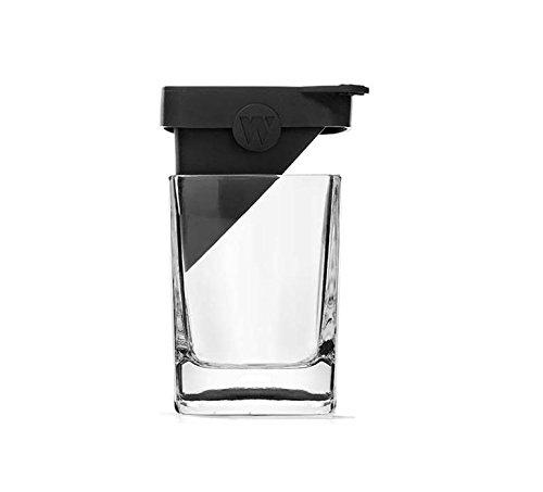 Corkcicle Whiskey Wedge - (Double Old Fashioned Glass + Silicone Ice Form)