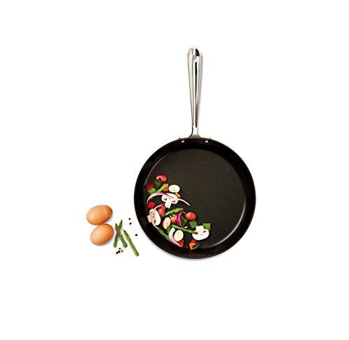 All-Clad E785S264 HA1 Hard Anodized Nonstick Dishwasher Safe PFOA Free 8 and 10-Inch Fry Pan Cookware Set, 2-Piece, Black