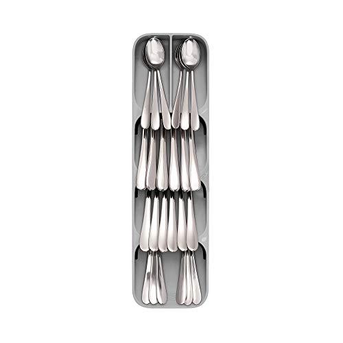 Joseph Joseph 85119 DrawerStore Kitchen Drawer Organizer Tray for Cutlery Silverware, Gray