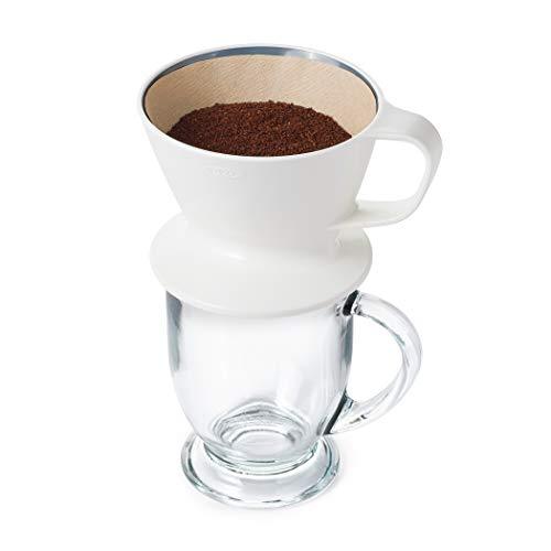 OXO BREW Single Serve Pour Over Coffee Dripper with Auto-Drip Water Tank