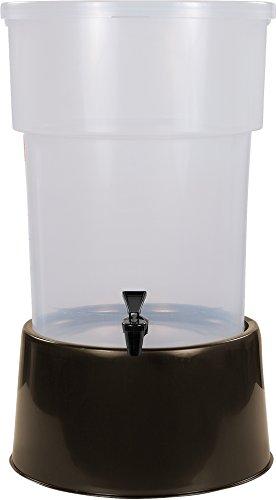 Carlisle 220930 Break-Resistant Beverage Dispenser, 5 Gallon, Clear