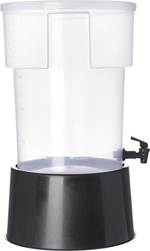 Carlisle 220930 Break-Resistant Beverage Dispenser, 5 Gallon, Clear